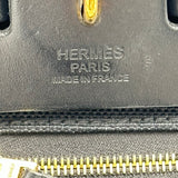 エルメス HERMES エールバッグジップPM Y刻印 ブラック ゴールド金具 トワル レディース ショルダーバッグ