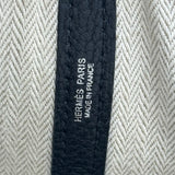 エルメス HERMES ガーデンパーティPM Y刻印 ブラック シルバー金具 ネゴンダ レディース ハンドバッグ