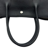 エルメス HERMES ガーデンパーティPM Z刻印 ブラック シルバー金具 ネゴンダ レディース ハンドバッグ