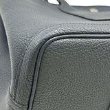 エルメス HERMES ガーデンパーティPM ブルーインディゴ シルバー金具 フィヨルド レディース トートバッグ