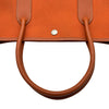 エルメス HERMES ガーデンパーティPM □I刻印 オレンジ シルバー金具 トワル レディース トートバッグ