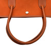 エルメス HERMES ガーデンパーティPM □I刻印 オレンジ シルバー金具 トワル レディース トートバッグ