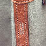 エルメス HERMES ガーデンパーティPM □I刻印 オレンジ シルバー金具 トワル レディース トートバッグ