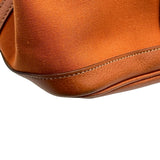 エルメス HERMES ガーデンパーティPM □I刻印 オレンジ シルバー金具 トワル レディース トートバッグ