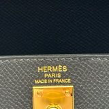 エルメス HERMES ケリー25 外縫い G刻印 ブラック ゴールド金具 エプソン レディース ショルダーバッグ