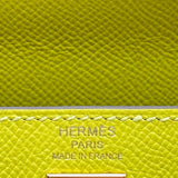 エルメス HERMES ケリー25 外縫い D刻印 ライム ゴールド金具 エプソン レディース ショルダーバッグ