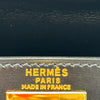 エルメス HERMES ケリー28 外縫い 〇W刻印 ブラック ゴールド金具 ボックスカーフ レディース ショルダーバッグ