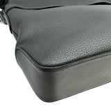 エルメス HERMES シティニュース D刻印 ブラック シルバー金具 トゴ メンズ ショルダーバッグ