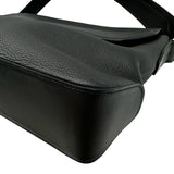 エルメス HERMES シティニュース D刻印 ブラック シルバー金具 トゴ メンズ ショルダーバッグ