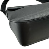 エルメス HERMES シティニュース D刻印 ブラック シルバー金具 トゴ メンズ ショルダーバッグ