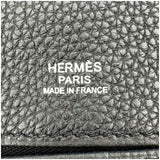 エルメス HERMES シティニュース D刻印 ブラック シルバー金具 トゴ メンズ ショルダーバッグ