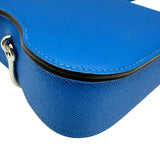 エルメス HERMES デッラカヴァッレリアミニ W刻印 ブルーフランス シルバー金具 エプソン レディース ショルダーバッグ