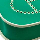 エルメス HERMES ネオエヴリンPM W刻印 ミント/ヴェールフィズ シルバー金具 トワル レディース ショルダーバッグ