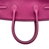 エルメス HERMES バーキン30 C刻印 ローズパープル シルバー金具 トゴ レディース ハンドバッグ