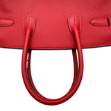 エルメス HERMES バーキン30 T刻印 ルージュカザック シルバー金具 エプソン レディース ハンドバッグ