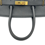 エルメス HERMES バーキン35 T刻印 ブラック ゴールド金具 トゴ レディース ハンドバッグ