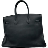 エルメス HERMES バーキン35 T刻印 ブラック ゴールド金具 トゴ レディース ハンドバッグ