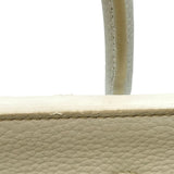 エルメス HERMES バーキン35 □O刻印 ホワイト シルバー金具 トリヨン レディース ハンドバッグ