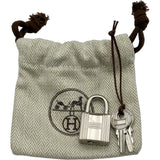 エルメス HERMES ピコタンロックPM B刻印 エトゥープ シルバー金具 トリヨン レディース ハンドバッグ