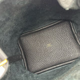 エルメス HERMES ピコタンロックPM Y刻印 ブラック ゴールド金具 トリヨン レディース ハンドバッグ