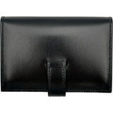 エルメス HERMES ベアンカードケース B刻印 ブラック シルバー金具 ボックスカーフ レディース カードケース