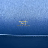 エルメス HERMES ポシェットケリー C刻印 ブルーブライトン ゴールド金具 スイフト レディース ハンドバッグ