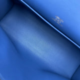 エルメス HERMES ポシェットケリー C刻印 ブルーブライトン ゴールド金具 スイフト レディース ハンドバッグ