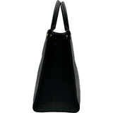 ルイ・ヴィトン LOUIS VUITTON オンザゴー MM M45595 ブラック モノグラム・アンプラント レディース トートバッグ