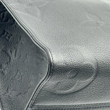 ルイ・ヴィトン LOUIS VUITTON オンザゴー MM M45595 ブラック モノグラム・アンプラント レディース トートバッグ