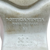 ボッテガ・ヴェネタ BOTTEGA VENETA フラッシュラバーサンダル ホワイト PVC レディース サンダル
