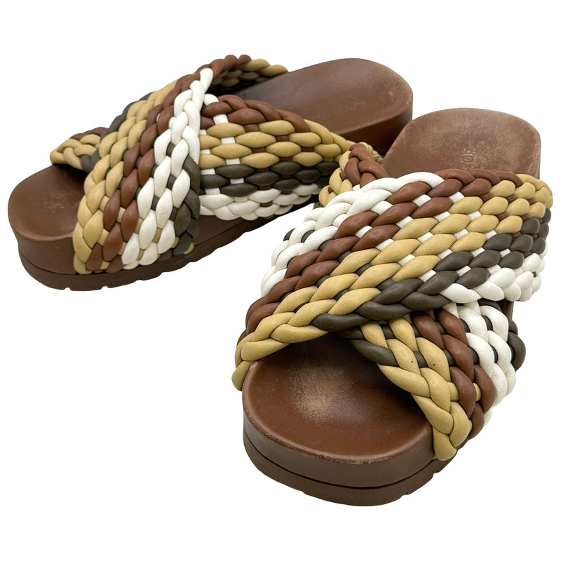 ボッテガ・ヴェネタ BOTTEGA VENETA イントレチャート サンダル 729889