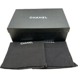 シャネル CHANEL バイカラーバレリーナシューズ G45054 ホワイト パテント レディース バレエシューズ