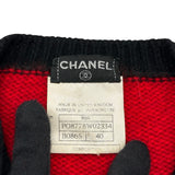 シャネル CHANEL ココマークカシミヤニットセーター PO8778W02334 レッド カシミヤ レディース ニット