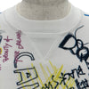 ディースクエアード DSQUARED 総柄グラフィックスウェットシャツ S75GU0422 ホワイト コットン レディース スウェット