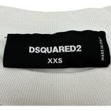 ディースクエアード DSQUARED 総柄グラフィックスウェットシャツ S75GU0422 ホワイト コットン レディース スウェット