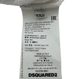 ディースクエアード DSQUARED 総柄グラフィックスウェットシャツ S75GU0422 ホワイト コットン レディース スウェット