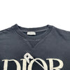 クリスチャン・ディオール Christian Dior ×Judy Blame ロゴ刺繍スウェット 043J604A0531 ブラック コットン メンズ スウェット