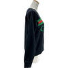 グッチ GUCCI フロントロゴスウェット 469250 ブラック コットン レディース スウェット