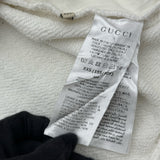 グッチ GUCCI ロゴプリントスウェット 717417 ホワイト コットン メンズ スウェット