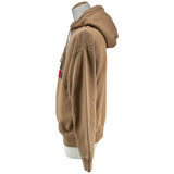 グッチ GUCCI × THE NORTH FACE フロントロゴパーカー 615061 キャメル コットン メンズ スウェット