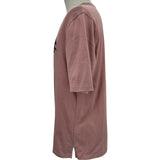 エルメス HERMES レザーホースワッペン半袖Tシャツ ピンク コットン メンズ 半袖Ｔシャツ