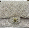 シャネル CHANEL マトラッセ25 A01112 8番台 ピンク ゴールド金具 ツイード/レザー レディース ショルダーバッグ