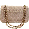 シャネル CHANEL マトラッセ25 A01112 8番台 ピンク ゴールド金具 ツイード/レザー レディース ショルダーバッグ