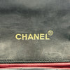 シャネル CHANEL ココマークマトラッセチェーンショルダー 0番台 ブラック/ホワイト ゴールド金具 ラム レディース ショルダーバッグ