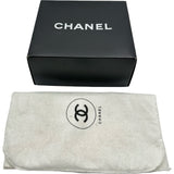 シャネル CHANEL ココマークマトラッセチェーンショルダー 0番台 ブラック/ホワイト ゴールド金具 ラム レディース ショルダーバッグ