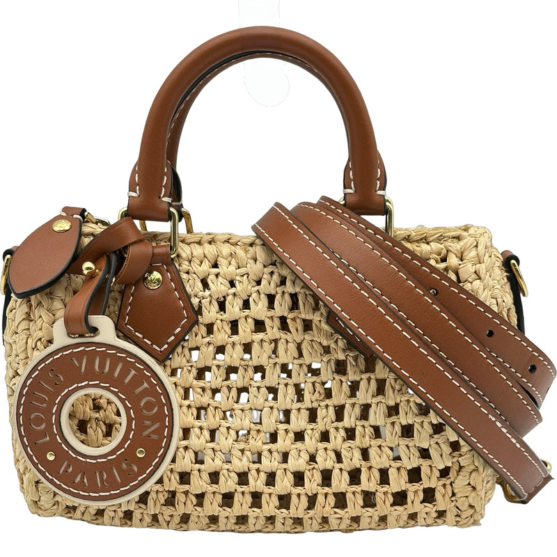 ルイ・ヴィトン LOUIS VUITTON ナノ・スピーディ M83525 ベージュ