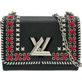 ルイ・ヴィトン LOUIS VUITTON ツイストMM M42778 ブラック/ホワイト/レッド シルバー金具 エピ レディース ショルダーバッグ