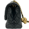 シャネル CHANEL ミニマトラッセポールチェーンショルダー AS1786 ブラック ゴールド金具 ラム レディース ショルダーバッグ