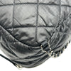 シャネル CHANEL ネージュコレクション ココマークミニバックパック AS4366 グレー/ブラック シルバー金具 ナイロン/レザー レディース リュック・デイパック