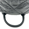 シャネル CHANEL ネージュコレクション ココマークミニバックパック AS4366 グレー/ブラック シルバー金具 ナイロン/レザー レディース リュック・デイパック